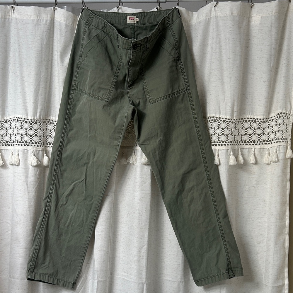 Levi's Green Cargo Pants for Men